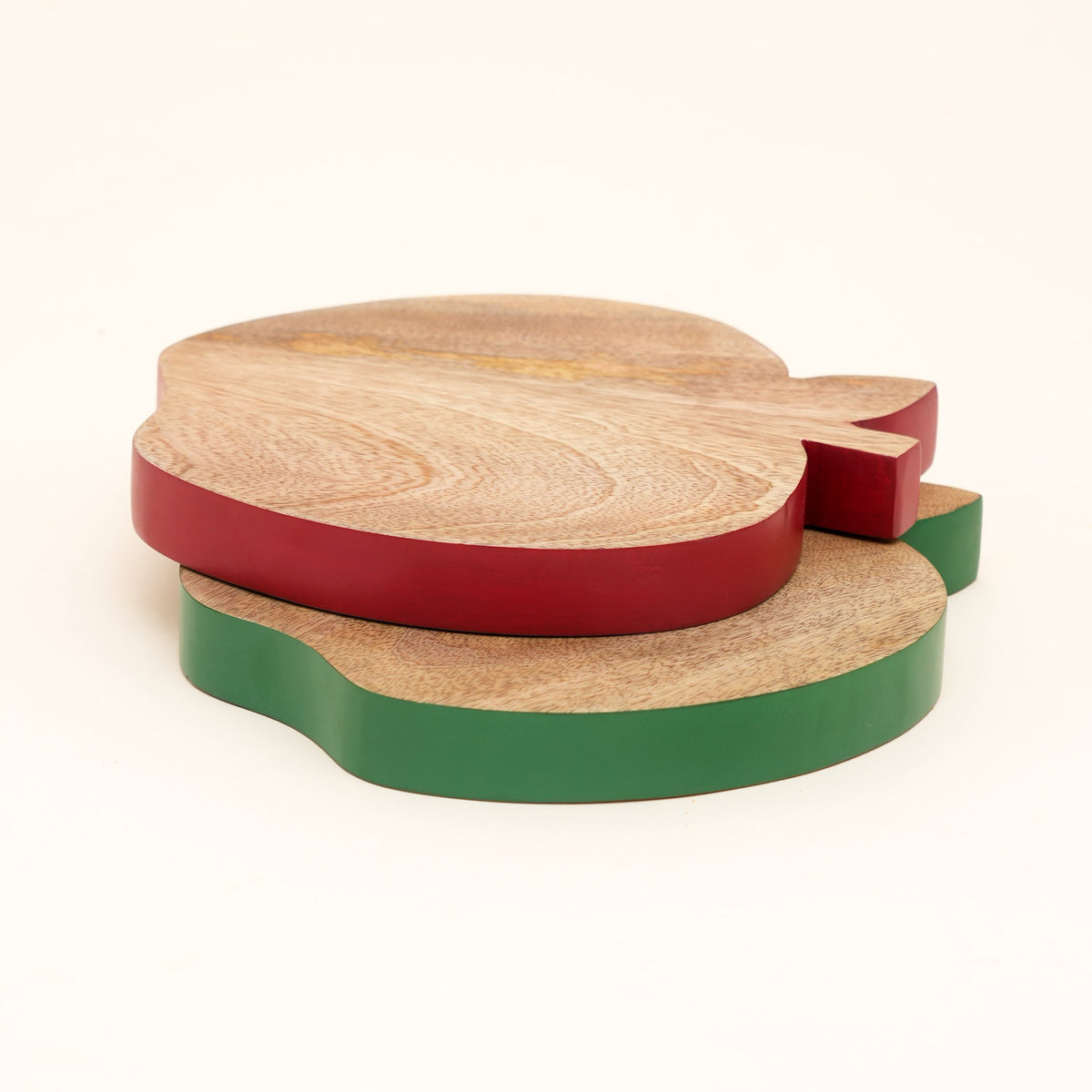 Appel-mangohouten serveerplank Green Edge Kaasbakje