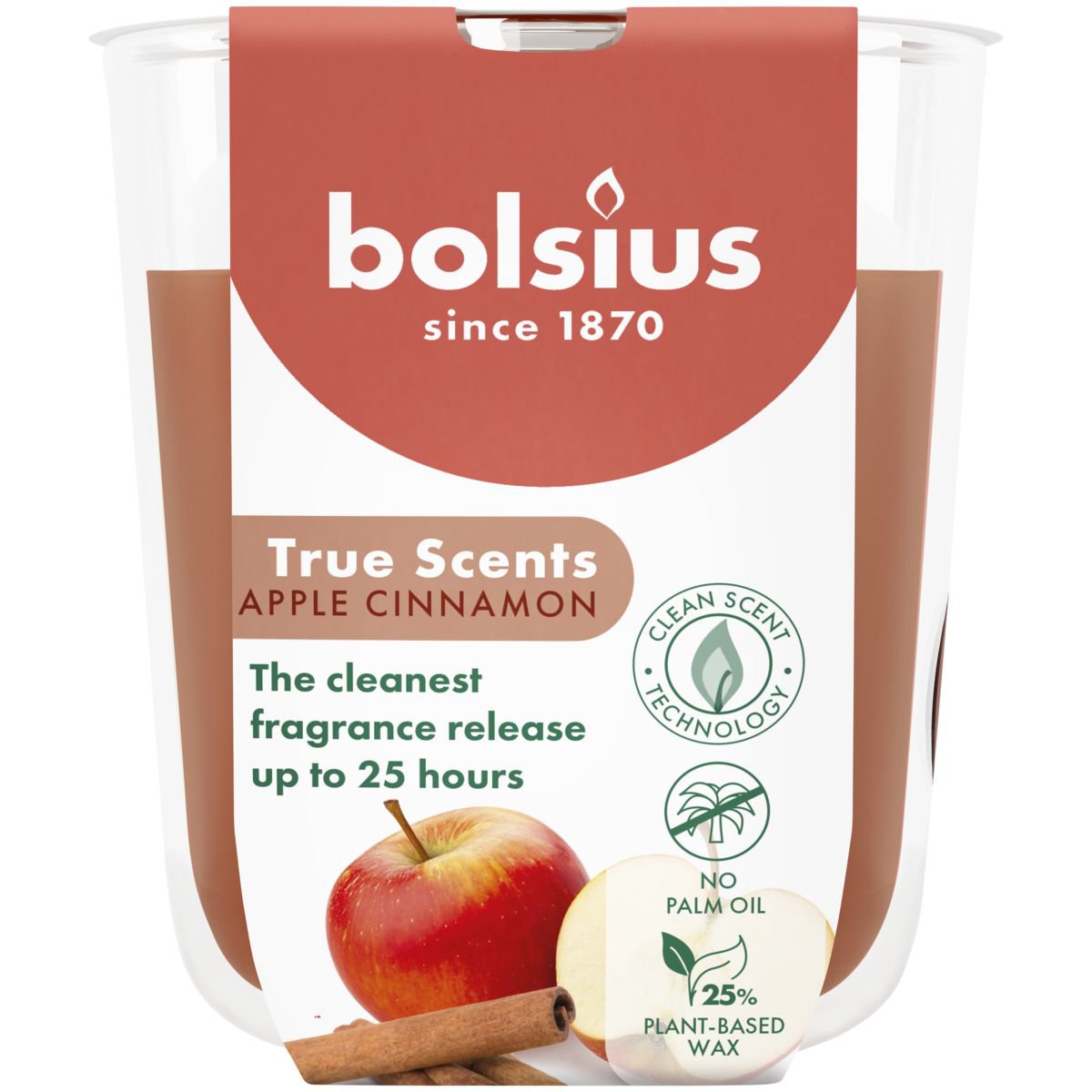 True Scents geurglas 80/73 Apple Cinnamon