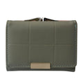 Portemonnee 10x8 cm Groen Kunstleer