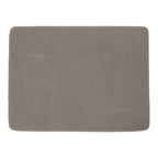 Placemat koehuid rechthoek grijs 30x40cm