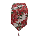 Tafelloper Kerst 33x180 cm Beige Polyester