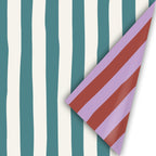 Lazy Stripes - Rollen cadeaupapier - 10 stuks