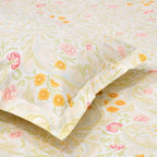 Set platte lakens - ultrazacht katoen - tweepersoonsbed/queensize met 2 kussenslopen