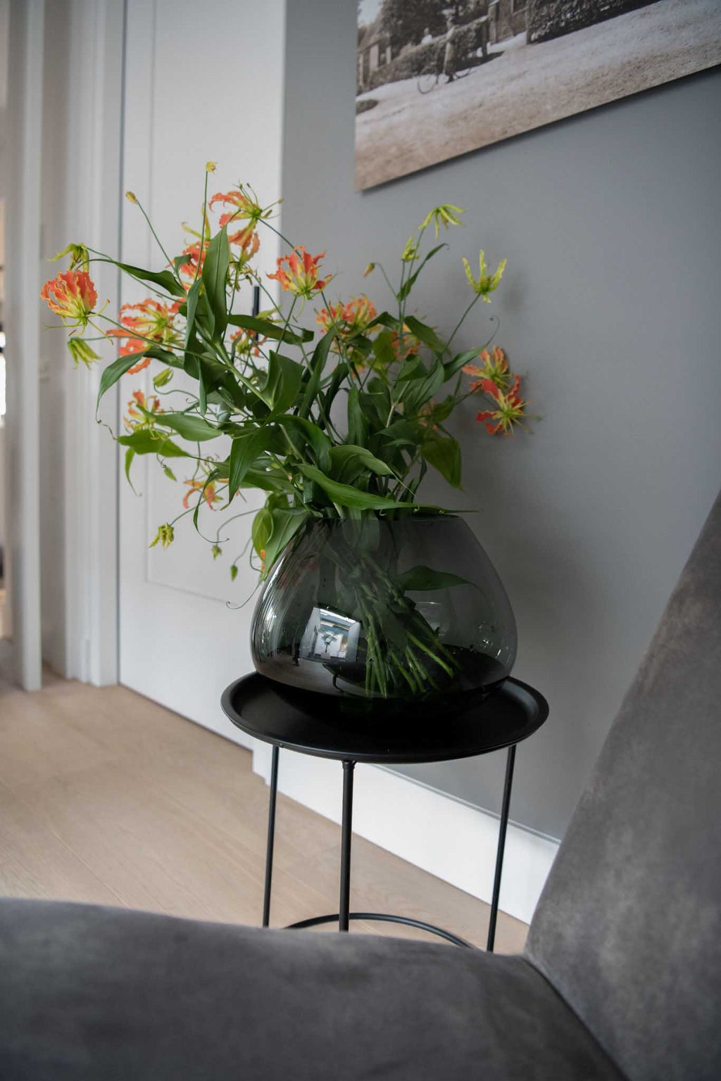 Vaas - Morava Ø32 cm grey