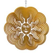 Windspinner, Spin Art, RVS, Zon/Sun, 12OSU104, Ø 30cm