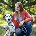 Giro leren halsband voor honden