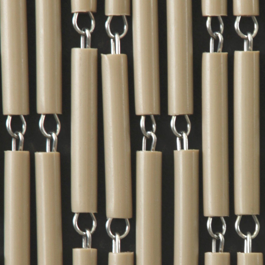 Vliegengordijn Verspringend taupe 90x210 cm