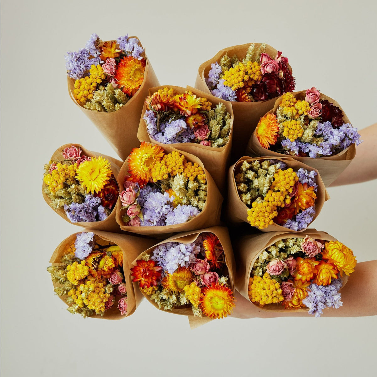 Market More Droogbloemen Boeket – Multi