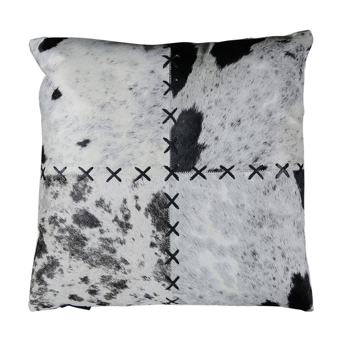 Kussen dekensteek koe zwart 45x45cm