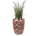 Vaas Ø 33x44 cm Groen Metaal