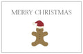 Set kaartjes Gingerbread man