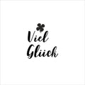 Wenskaart - Viel Glück