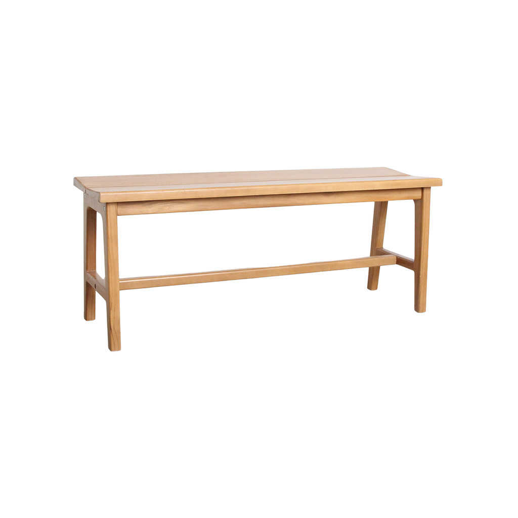 Teakhouten bankje - 120 cm