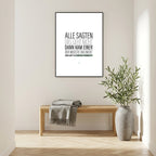 Iedereen zei dat dat niet werkt - poster 5 set