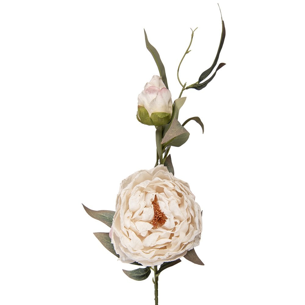 Kunstbloem 78 cm Wit Kunststof