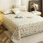 Kingsize laken - Cloud Cotton 300 TC - Bloemenontwerpset