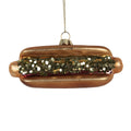 Kersthanger 13x4x6 cm Bruin Glas