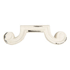 Handgreep 12x2x3 cm Wit Metaal