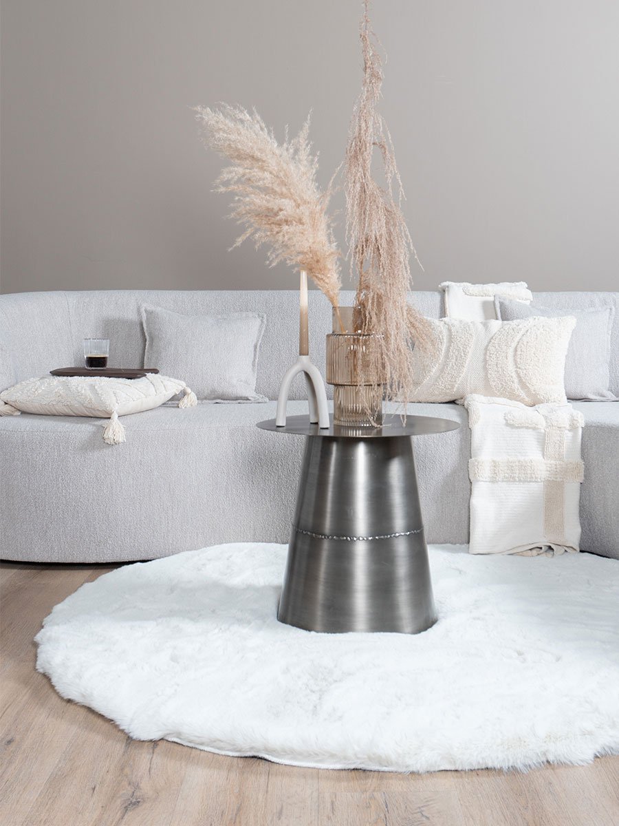 Vloerkleed Morbido Beige 2212 - Rond ø230 cm