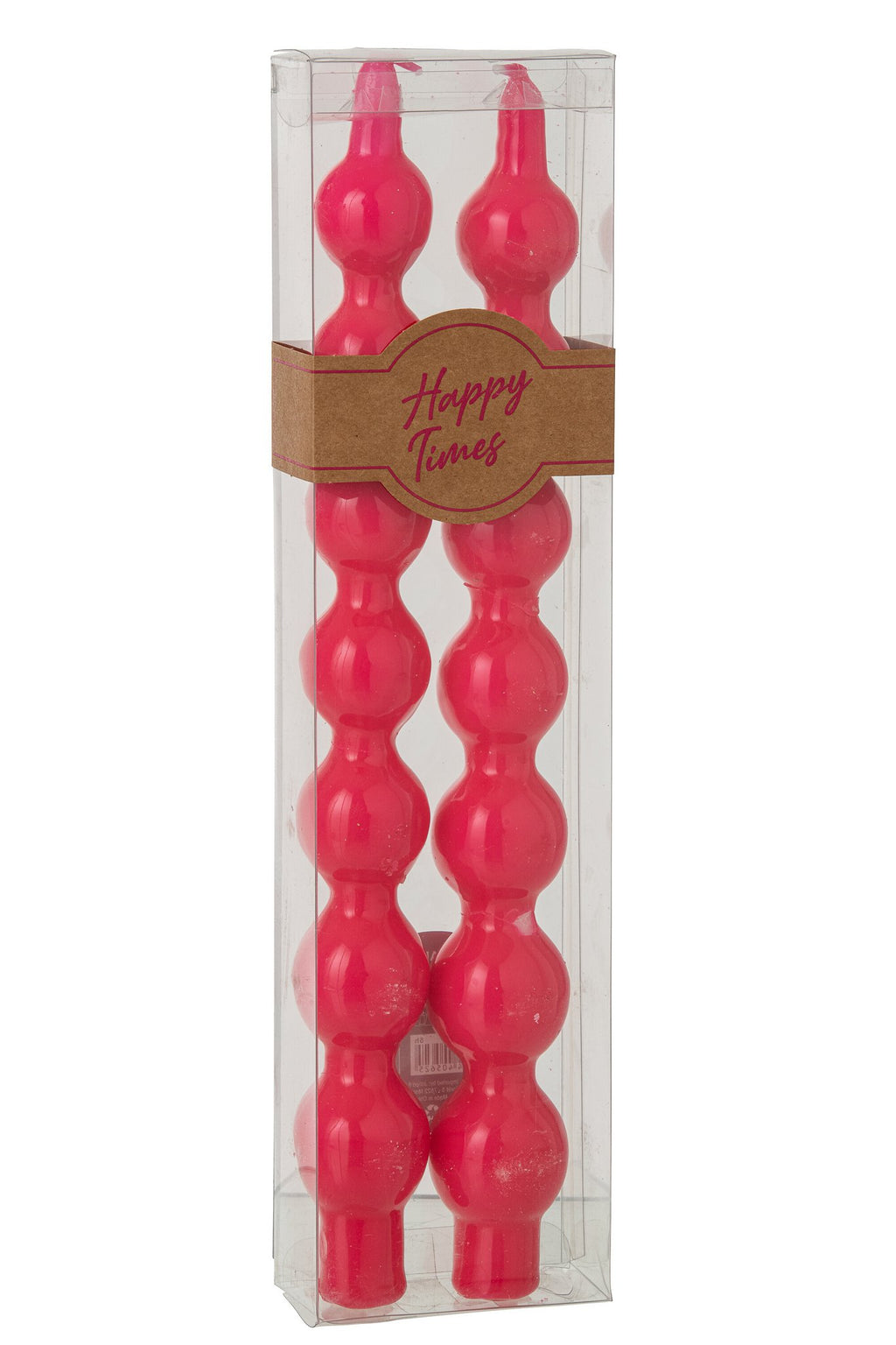 J-Line Doos 2 Kaars Kalebas Fuchsia-5H