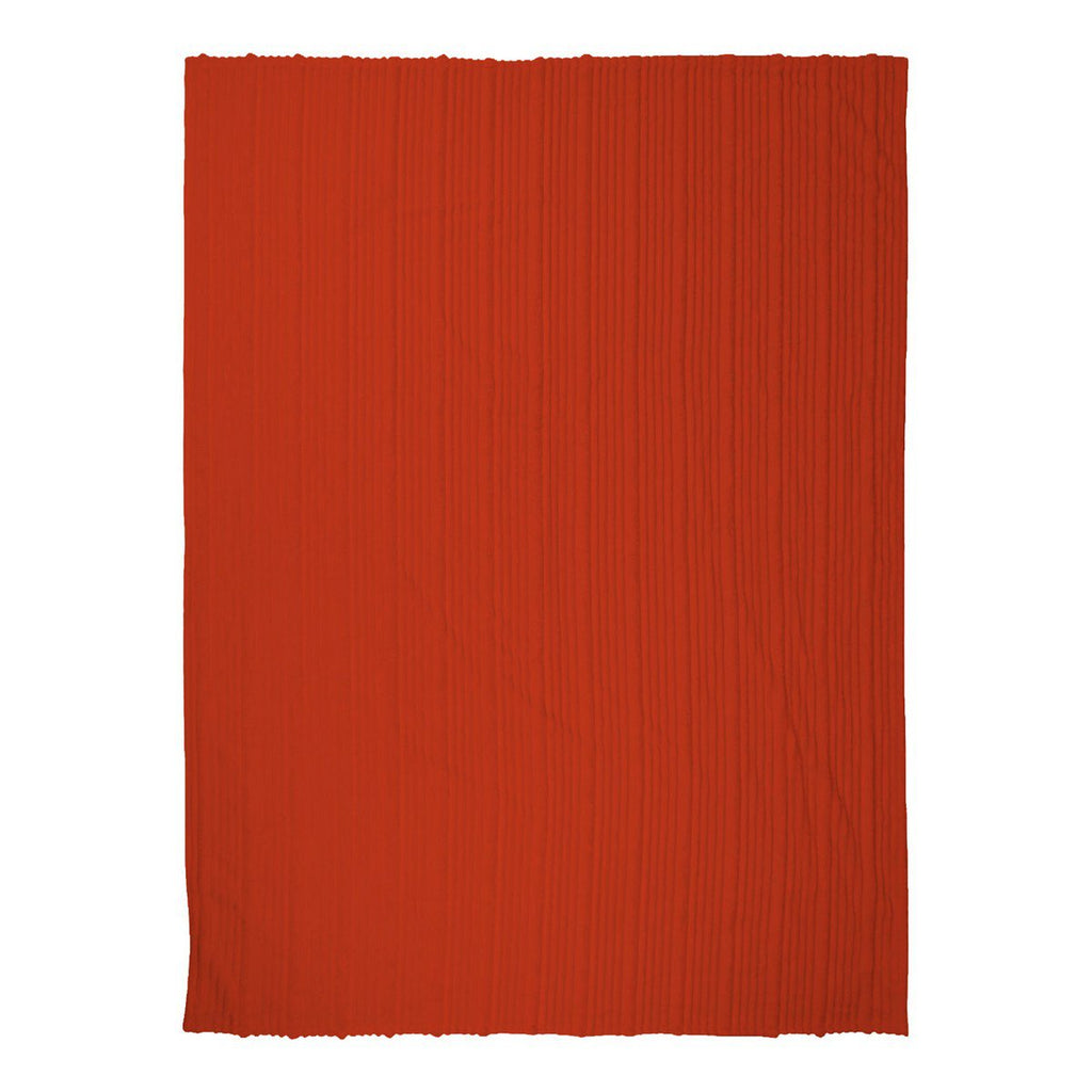 Plaid Strepen Oranje 140x200cm