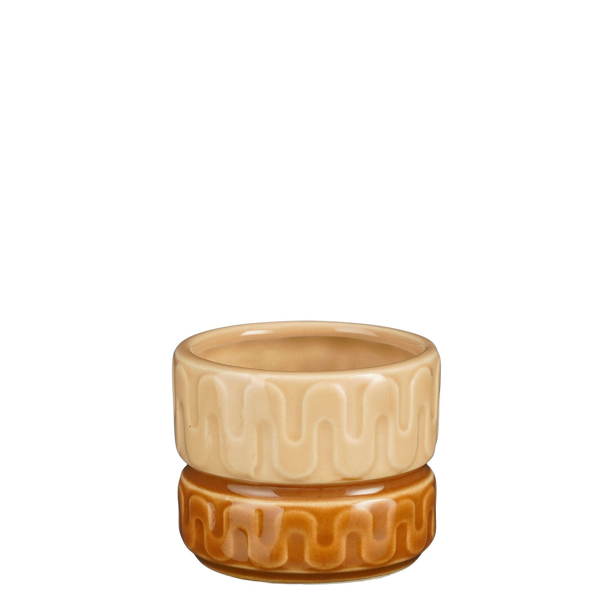 Nancy pot rond creme