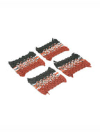 Geweven Macrame Onderzetterset – Tafeldecoratieaccenten – 4st