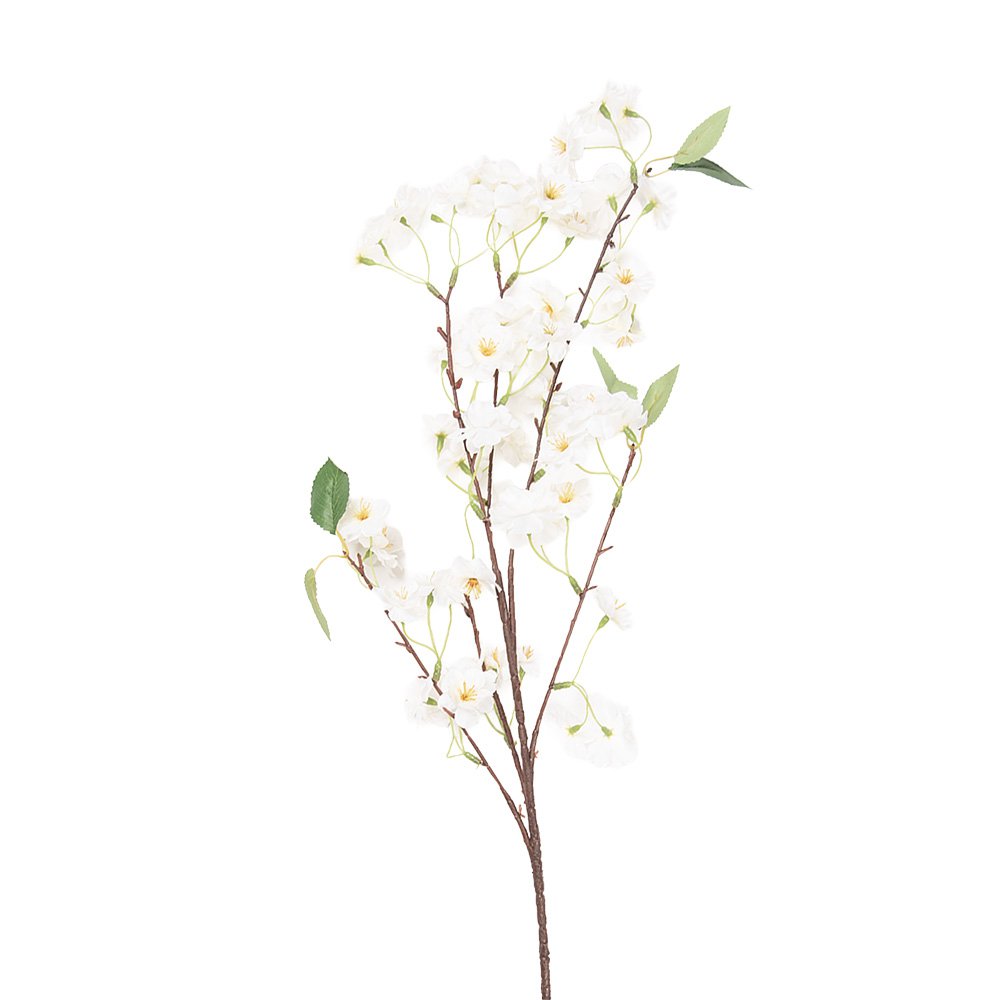 Kunstbloem 90 cm Wit Kunststof
