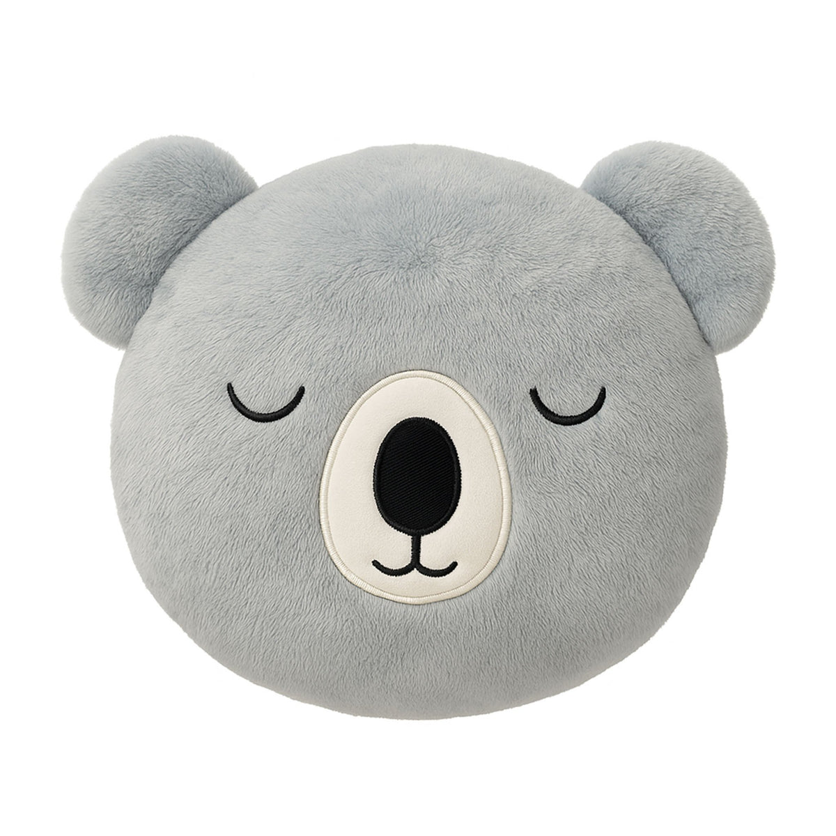 Koala - Kussen 30 cm - Rond - Hogere taille - Grijs