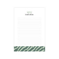 A5 Noteblock Bold Lines fall groen/salie, per 5