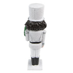 Beeld Notenkraker 19 cm Wit Kunststof Kerstdecoratie