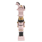 Kerstdecoratie Notenkraker 23 cm Roze Polyresin