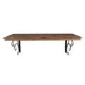 Wandplank 105x35x35 cm Bruin Hout