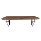 Wandplank 105x35x35 cm Bruin Hout
