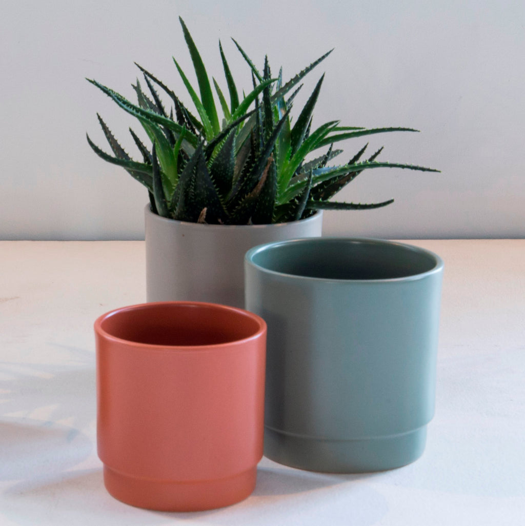 Eno pot mat grijs