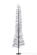 J-Line decoratie Boom Multicolor - ijzer - zwart - extra L - LED