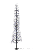 J-Line decoratie Boom Multicolor - ijzer - zwart - extra L - LED