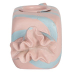 Kandelaar 14x5x5 cm Roze Kunststof
