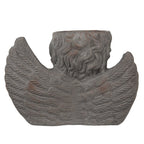 Bloempot Engel 30x13x20 cm Grijs Steen Bloempot Binnen