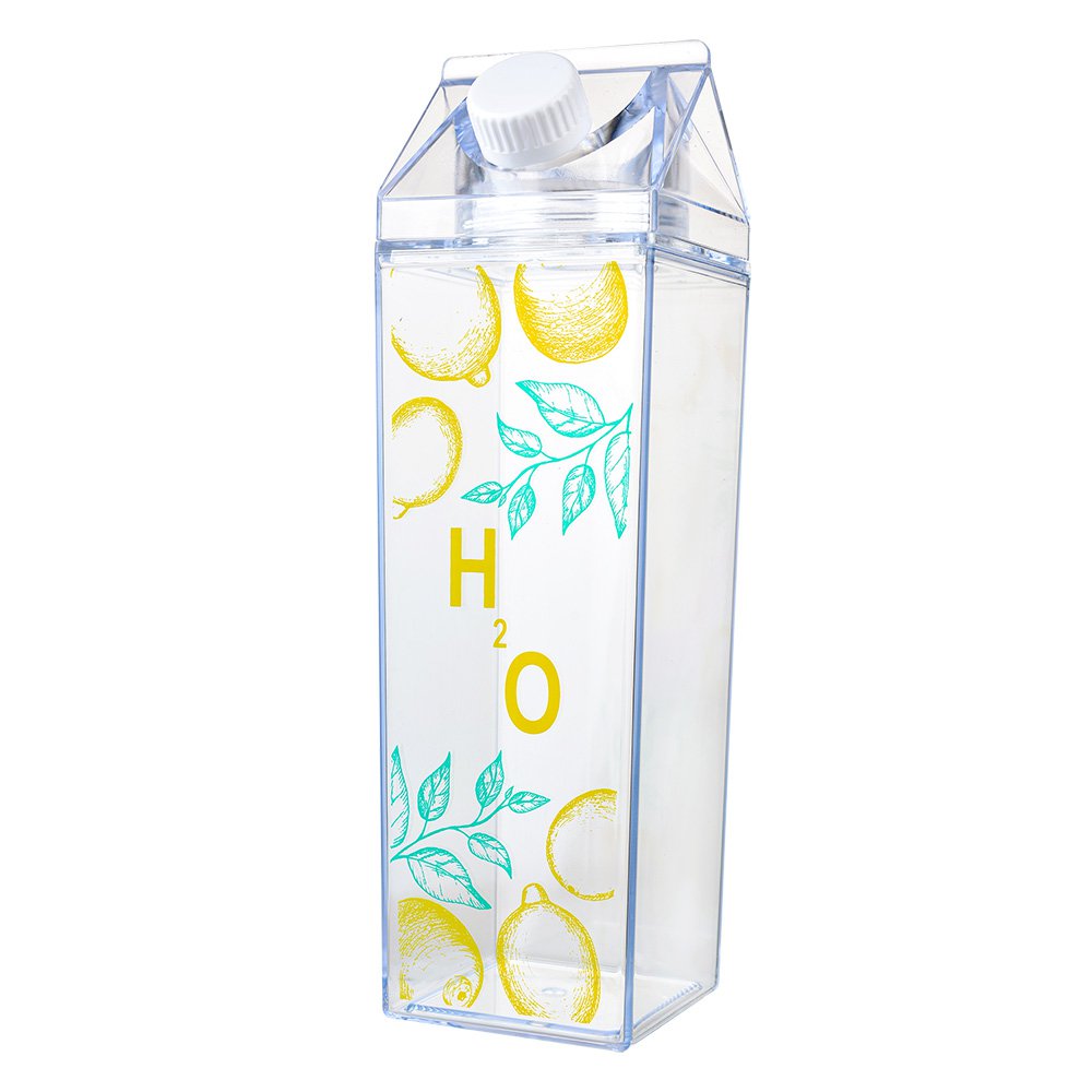 Drinkfles 750 ml Transparant Kunststof Citroenen