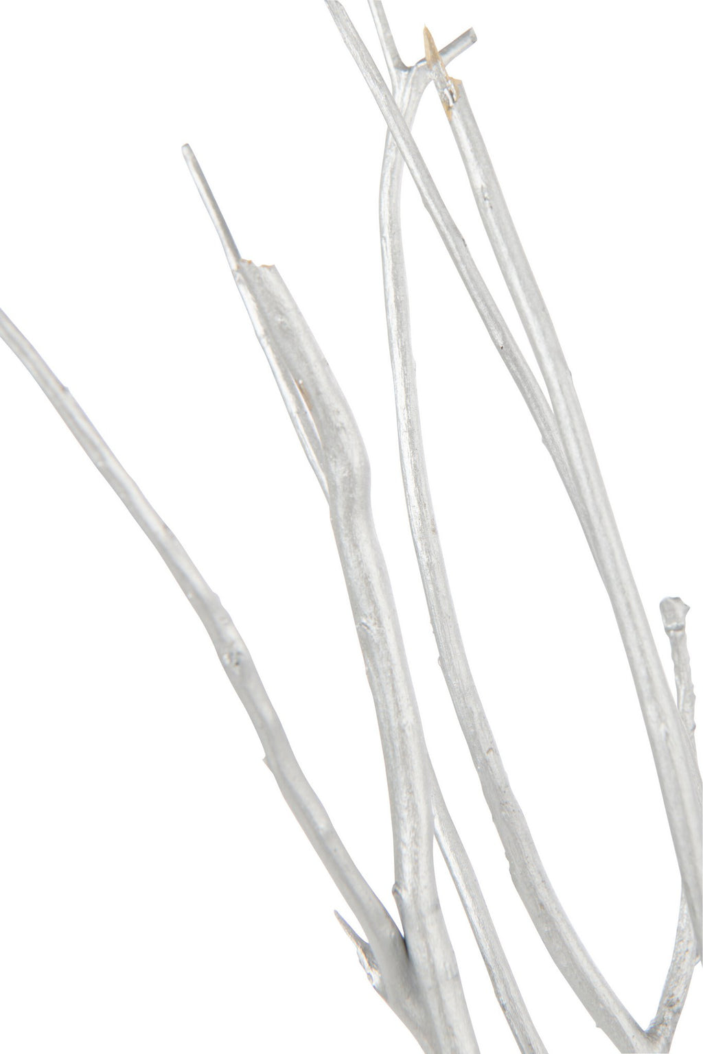 J-Line tak droogbloem - zilver - S - set van 3