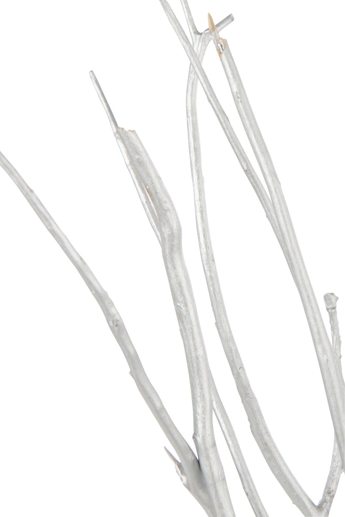 J-Line tak droogbloem - zilver - S - set van 3