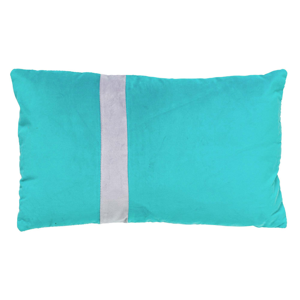 Dutch Decor Pippa - Kussen 30x50 cm - Aquarel - Blauw