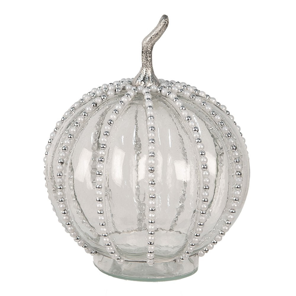 Decoratie Pompoen Ø 20x27 cm Transparant Glas