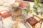 J-Line tafel Lurne - hout - naturel