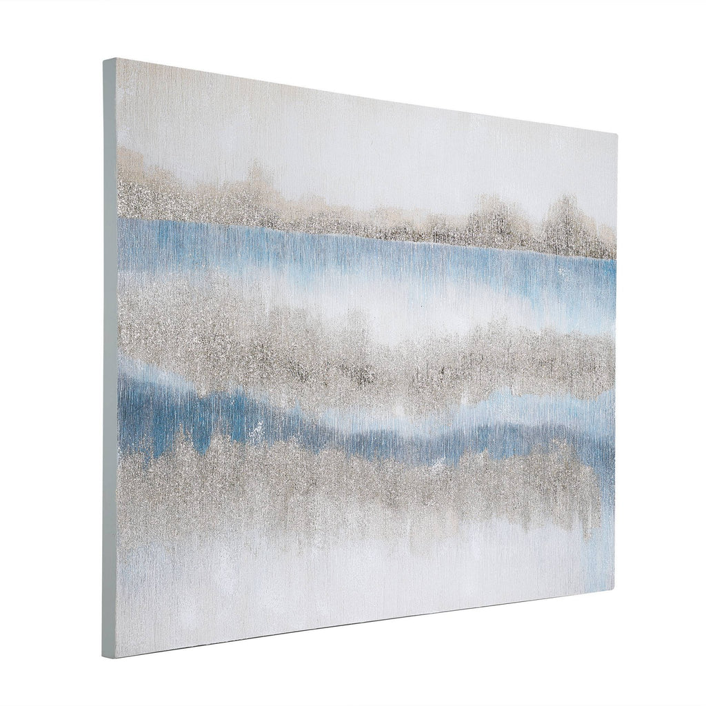 Schilderij Alaminos Wit 120x90 cm