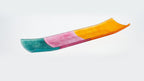 Artisano u vorm lang 42x11 groen, roze en geel