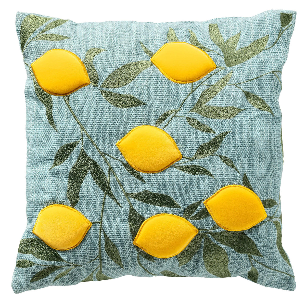 Dutch Decor Kussen Citroen 45x45 cm Aquatisch