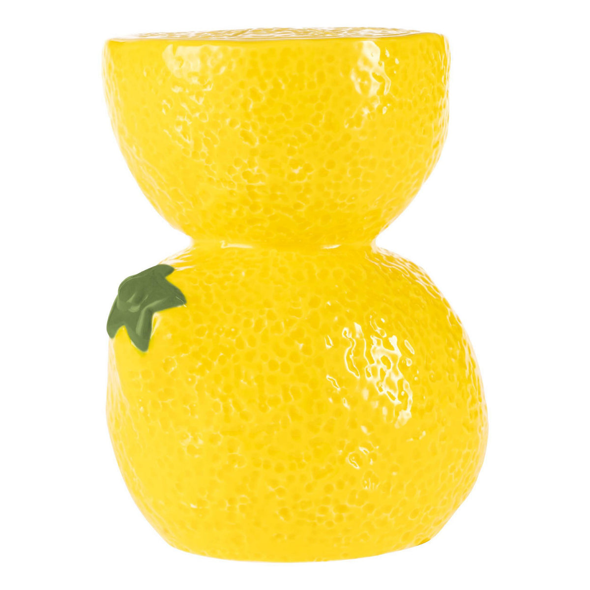 Candlestick Dati Geel 10x9x12cm