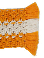 Gele Macrame Onderzetter Set – Handgemaakt Katoen Geweven - 2st